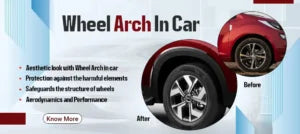 What is a wheel arch in the car?