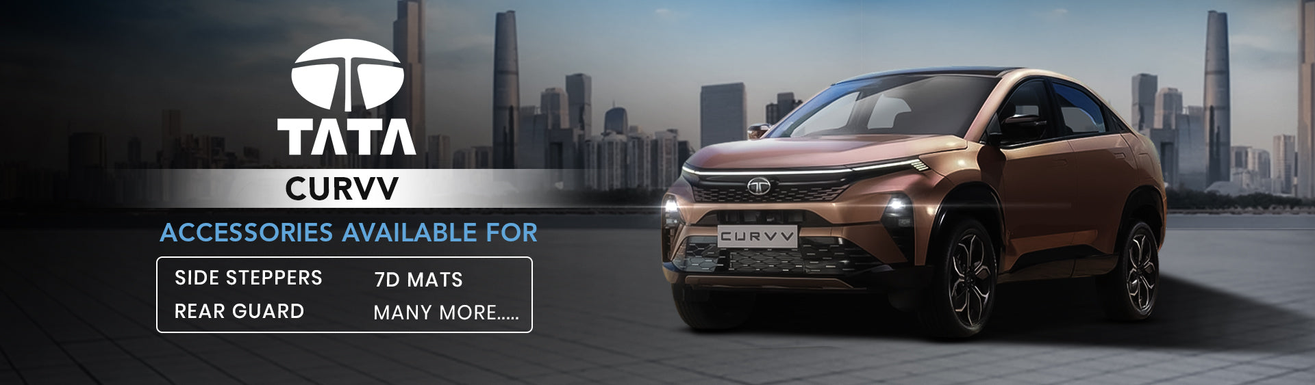 Tata Curvv EV Genuine Accessories