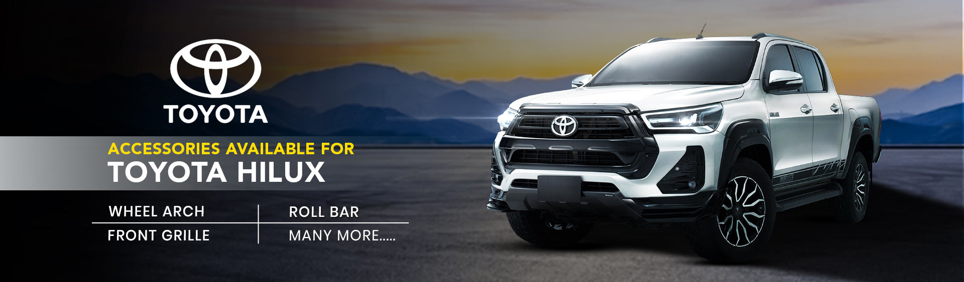 Shop Toyota Hilux Accessories Online Price List