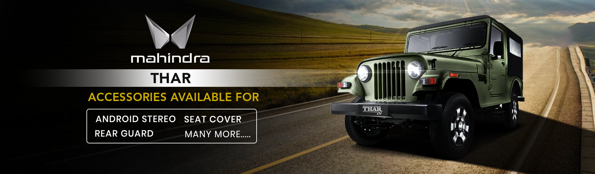 Mahindra Thar Accessories Online