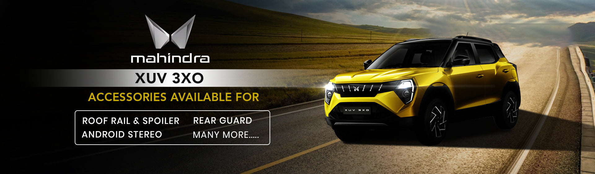 Mahindra XUV 3XO Genuine Accessories