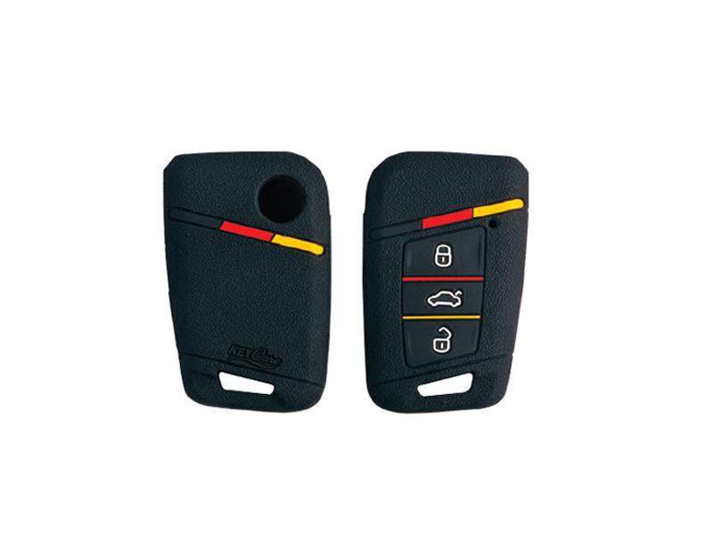 Silicone Car Key Cover For Volkswagen/Skoda KC-40