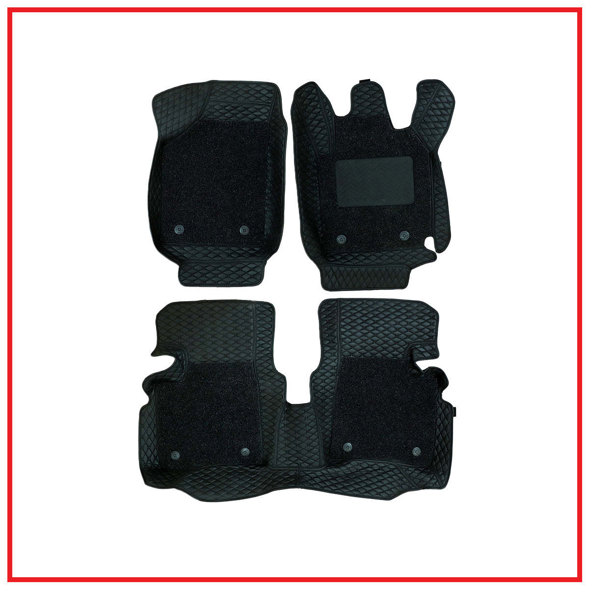 Land Rover Defender 7d Floor Premium Foot Mats