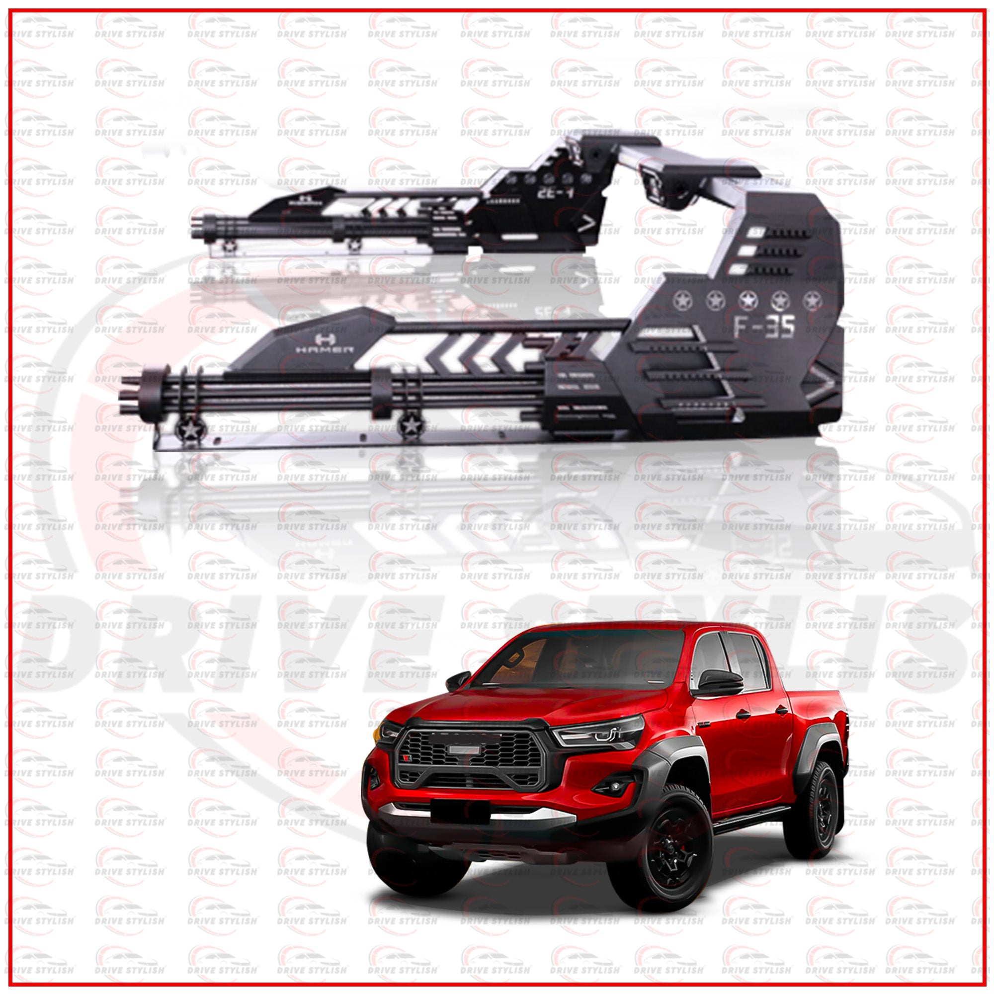 Attack Fighter Roll Bar for Toyota Hilux