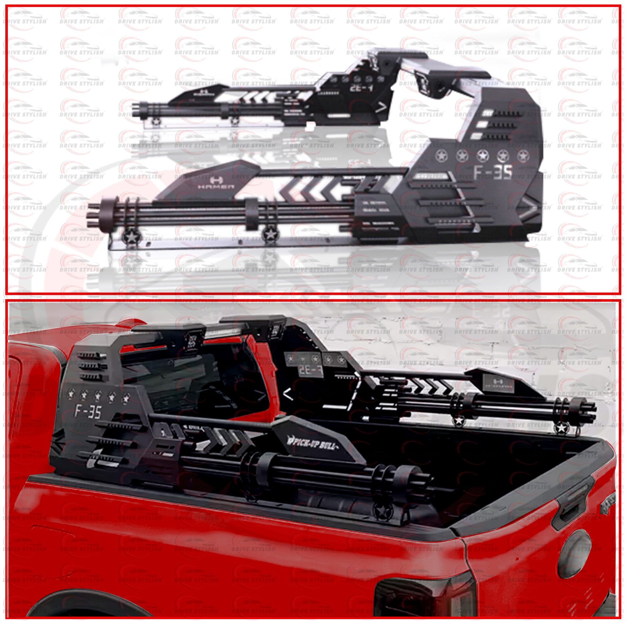Attack Fighter Roll Bar for Toyota Hilux