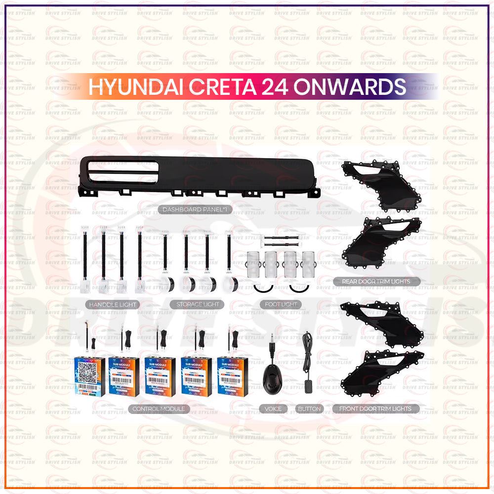 Ambient Light for Hyundai Creta 2024 Onwards