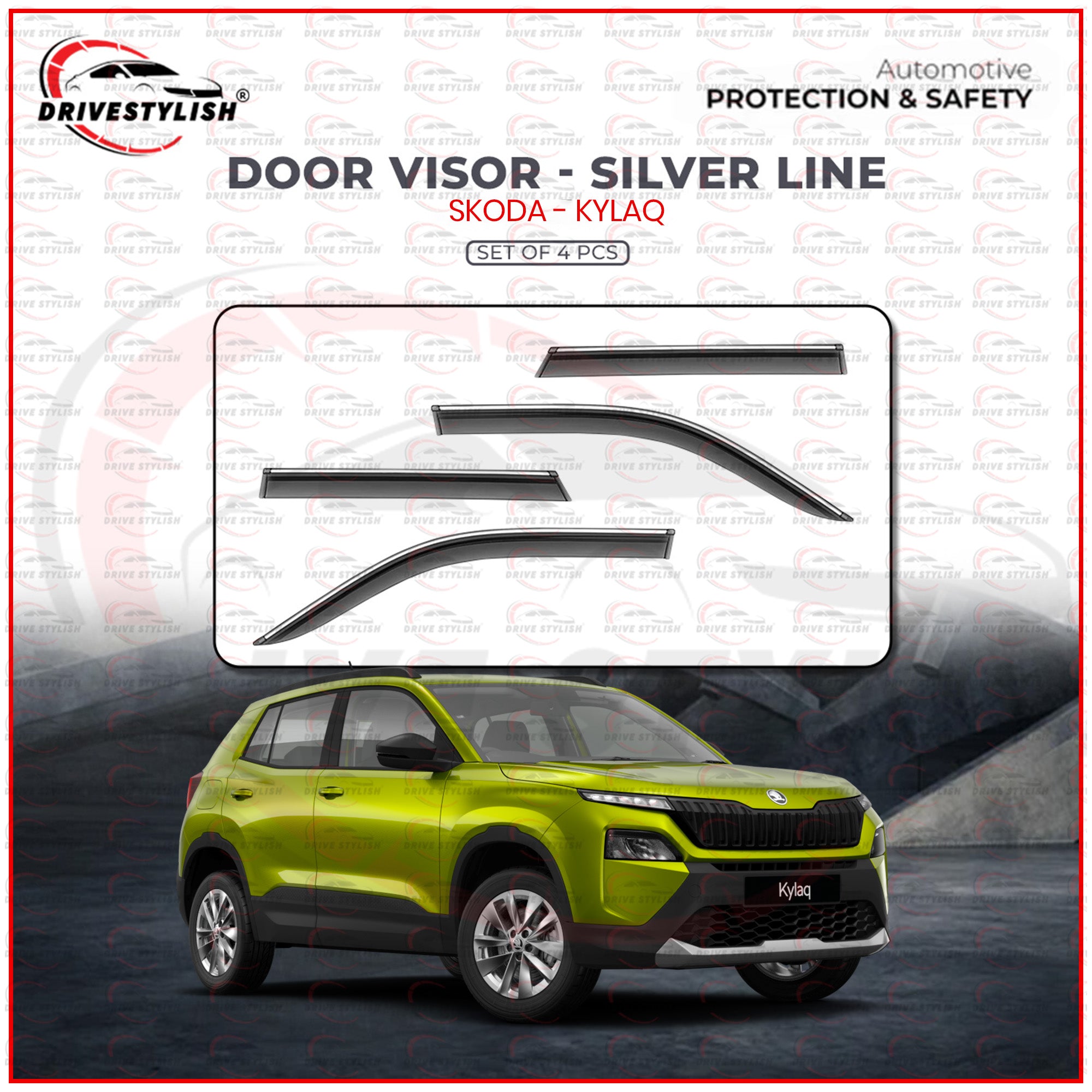Wind Visor for 2025 Skoda Kylaq