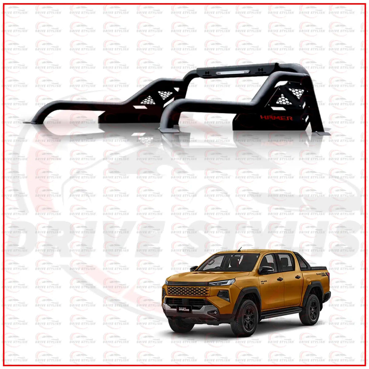 Hamer Titanium Series Roll Bar for Toyota Hilux Travo