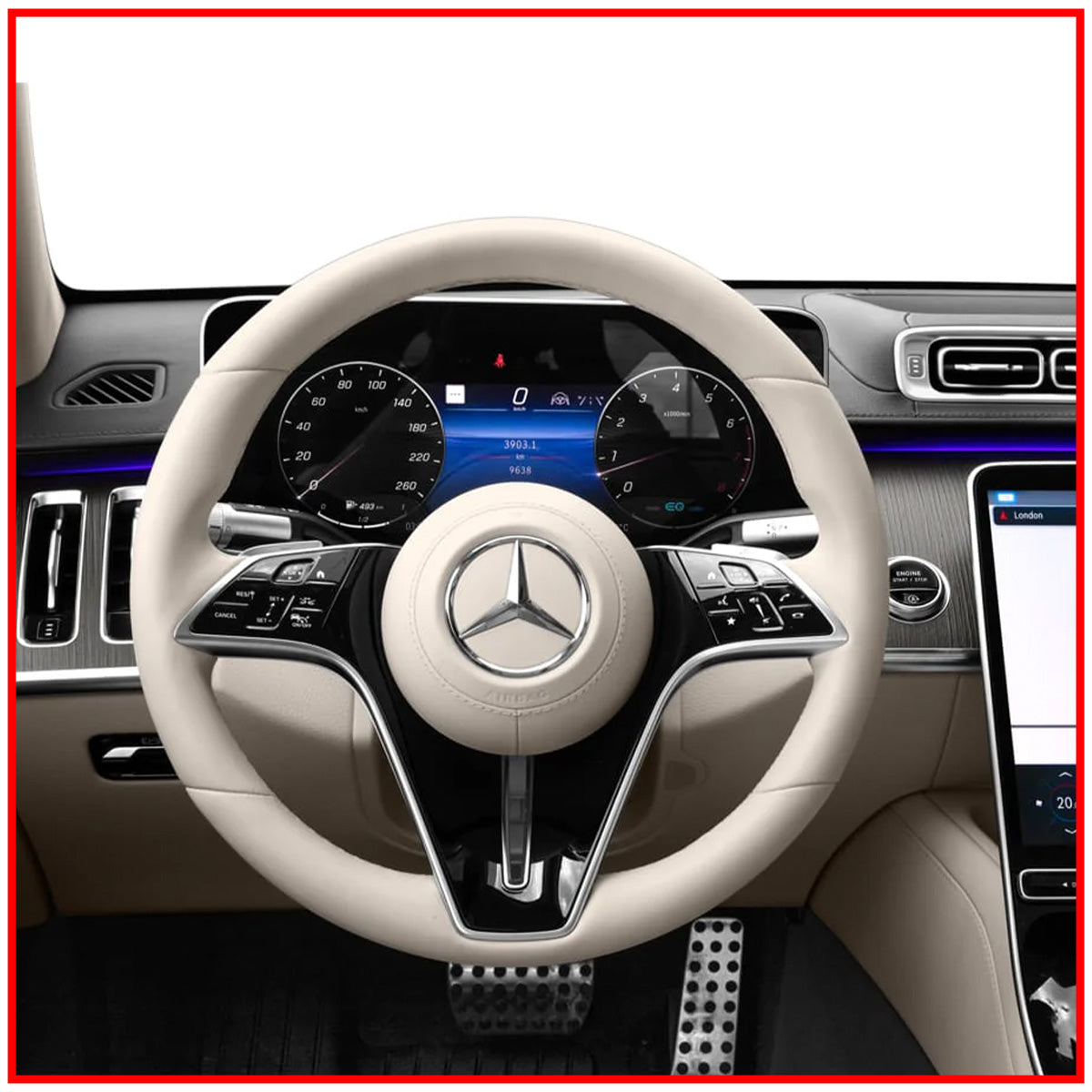 Mercedes Benz Maybach Design Steering Wheel