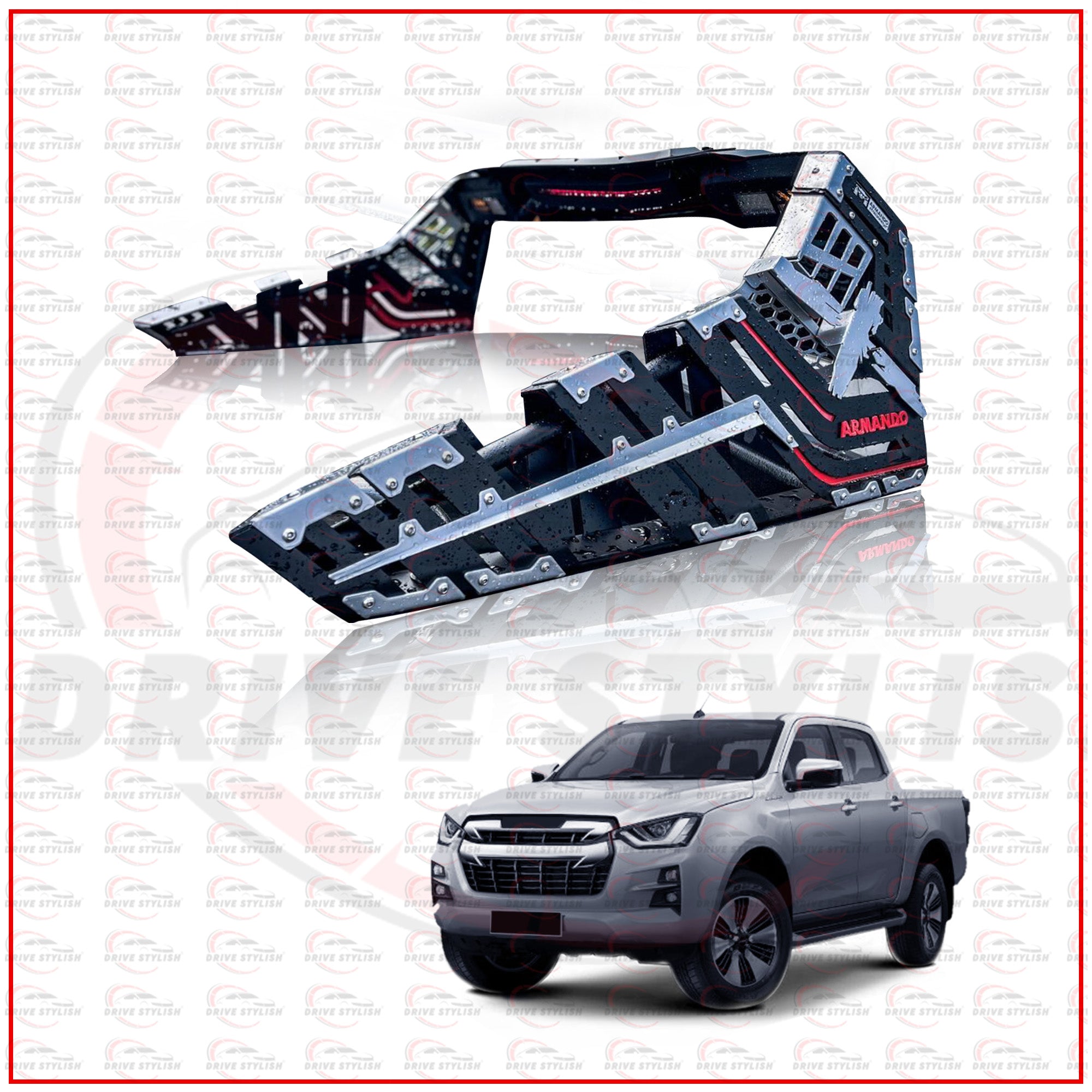 HAMER Off-Road Heavy Duty Roll Bar for Isuzu D-Max
