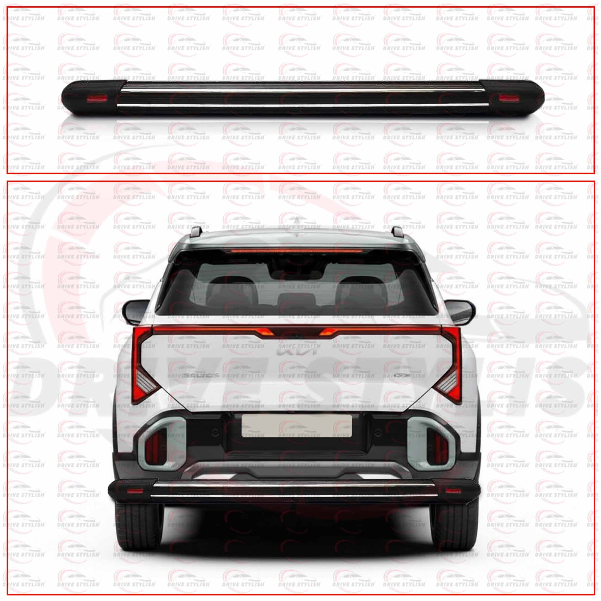 Rear Bumper Guard for Kia Seltos