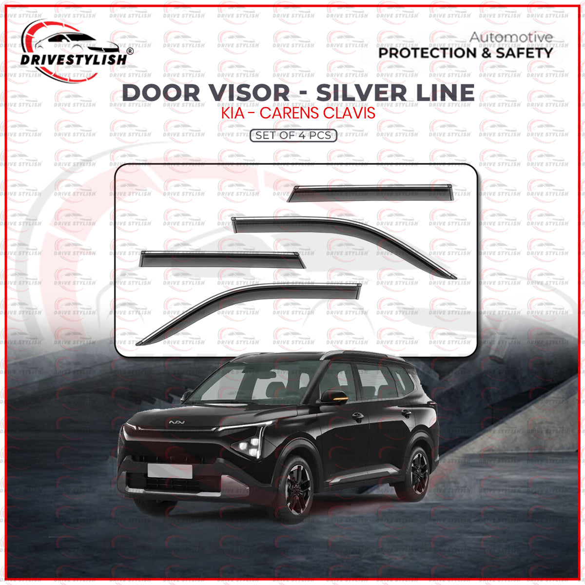 Wind Visor for Kia Caren Clavis 2025
