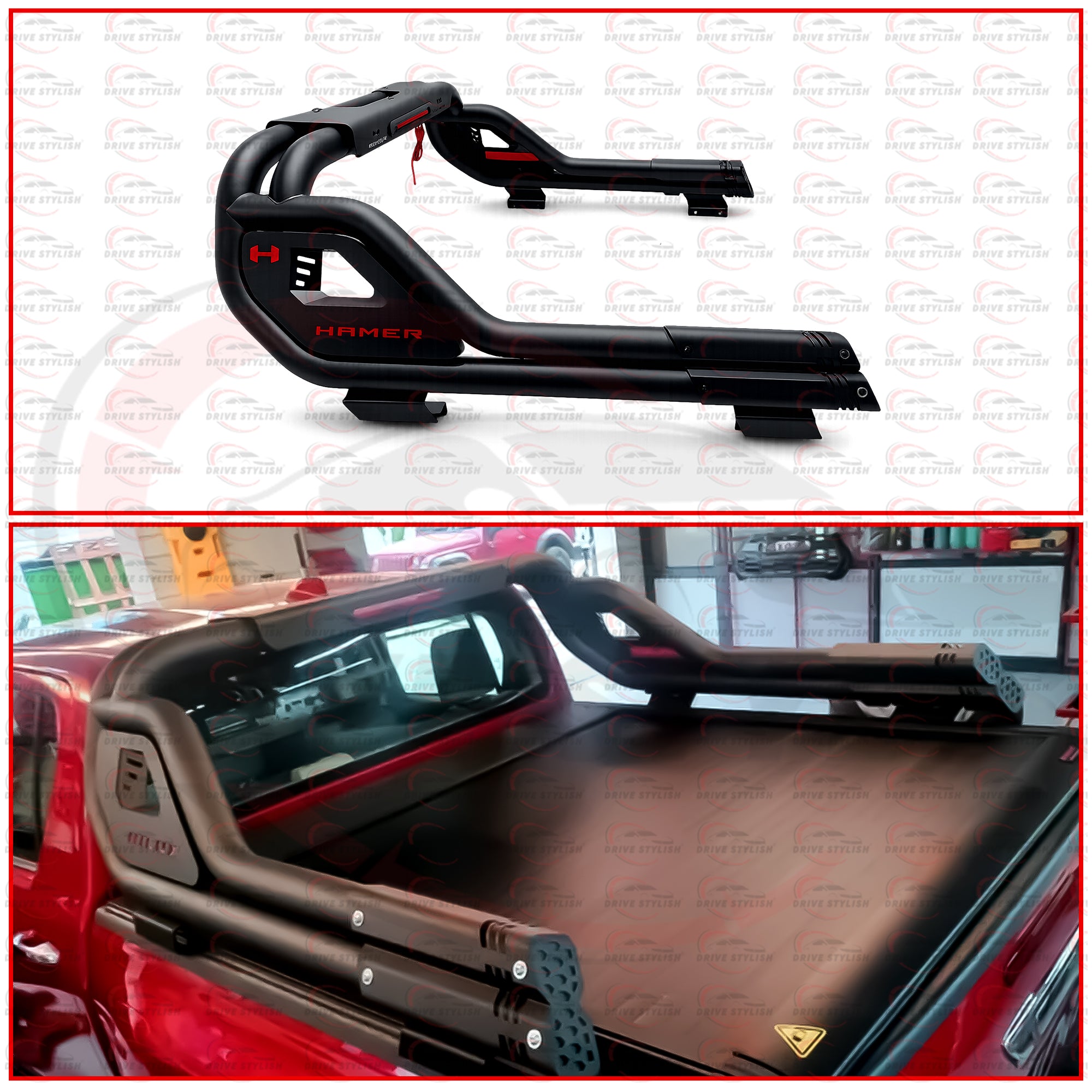 Toyota Hilux Hamer Night Fury Roll Bar