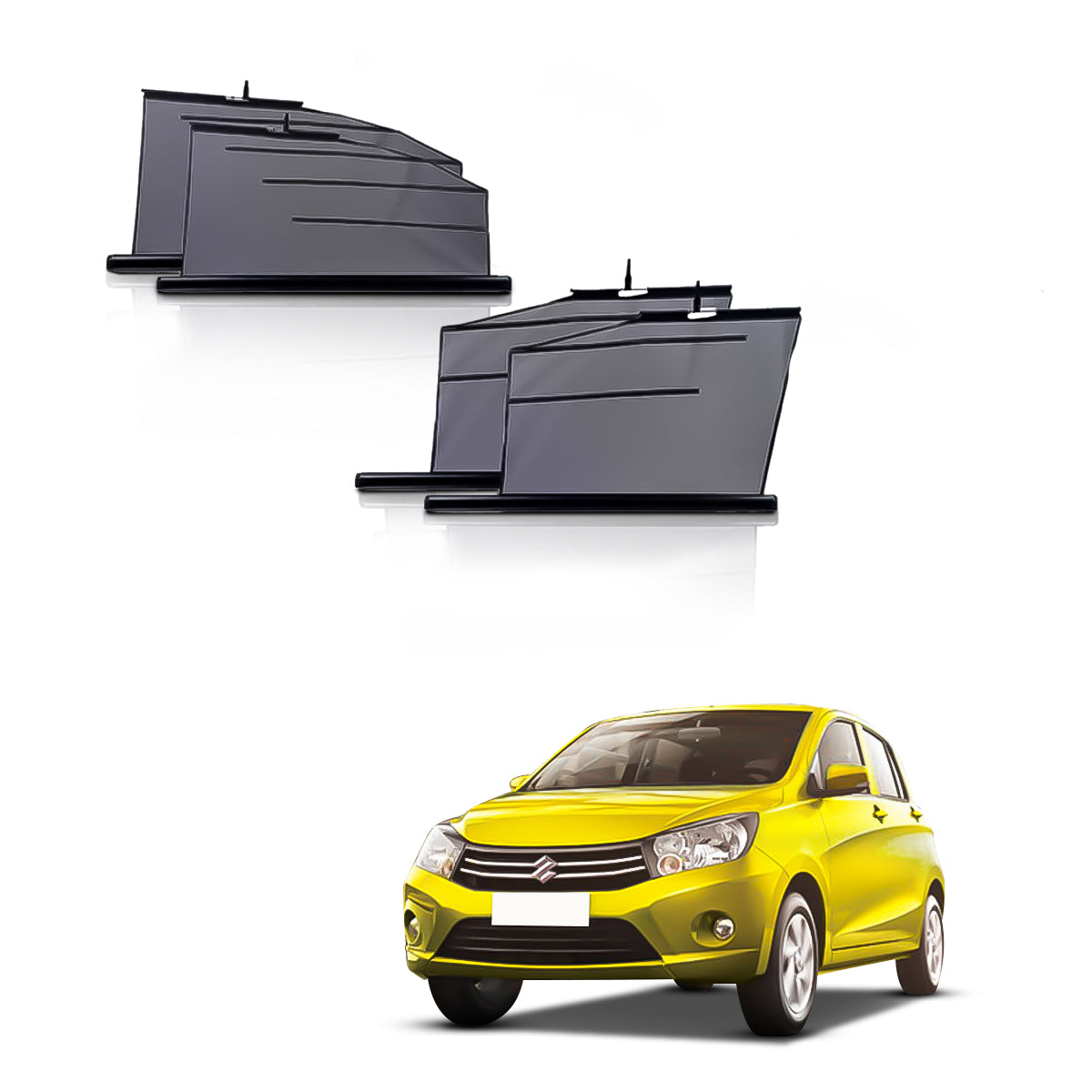 Celerio Automatic window roller curtains | Car Roller Retractable Sun Shades