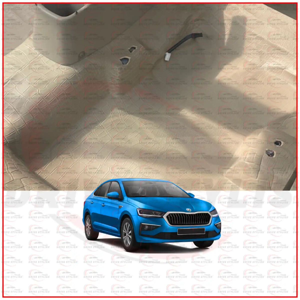 Skoda Slavia Car Flooring Lamination