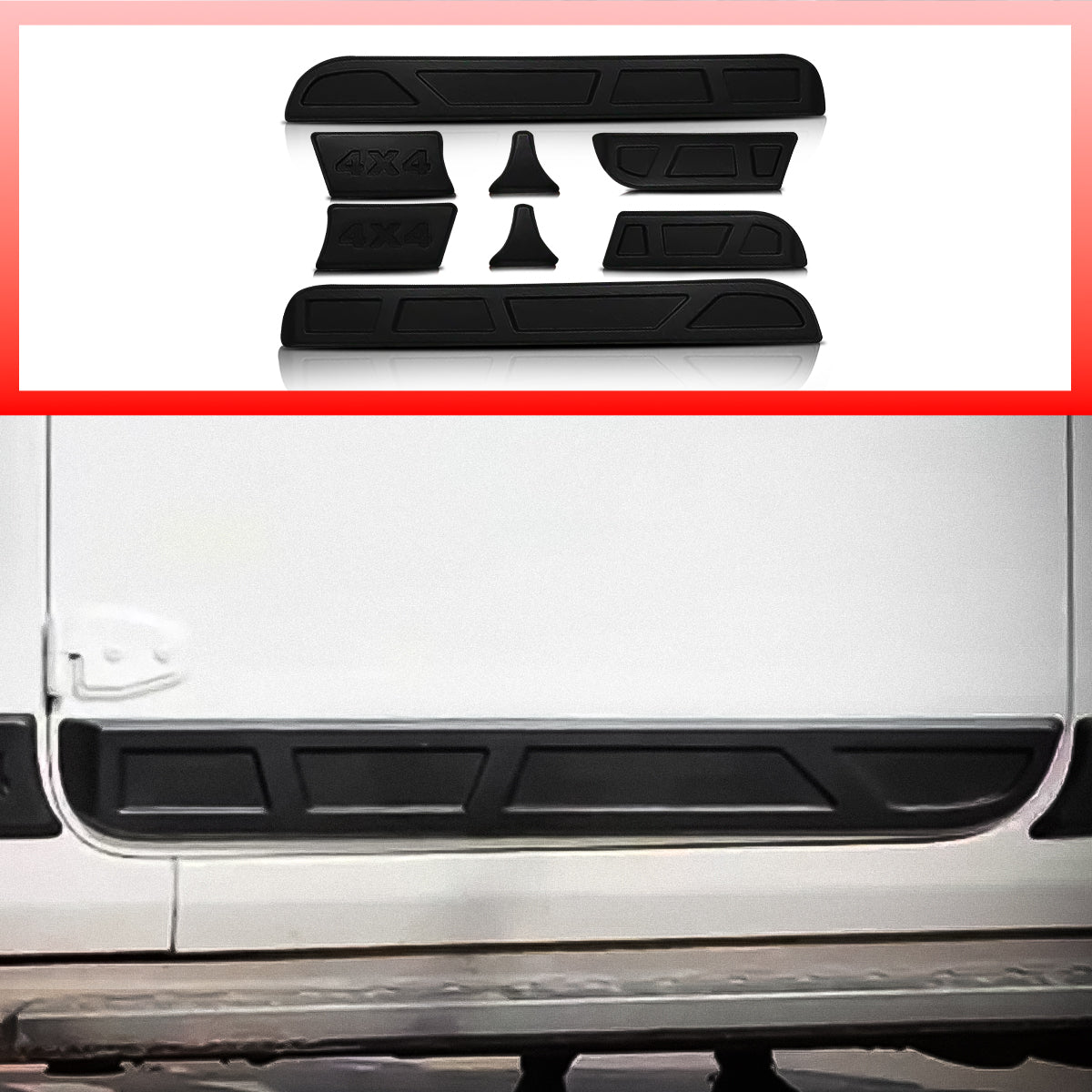 Thar Roxx Side Cladding/Beading || Door Protector