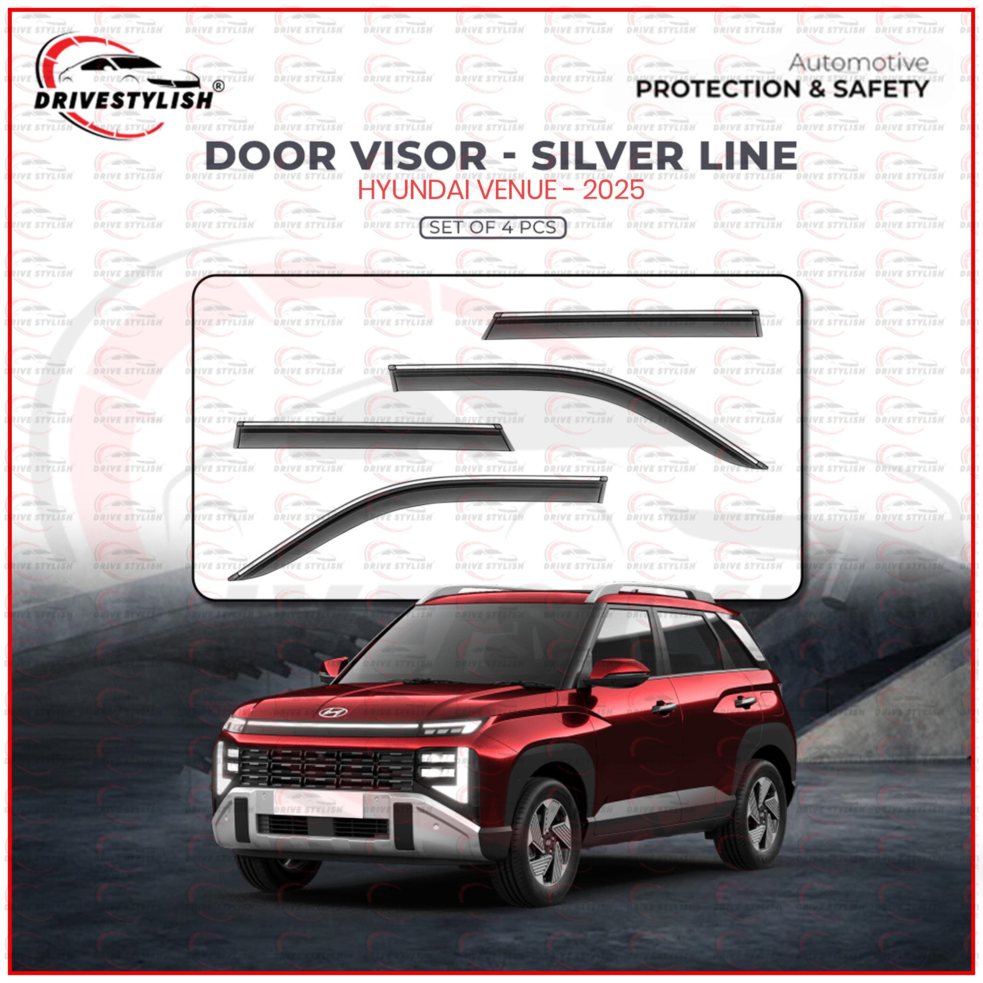 Door Visors for Hyundai Venue