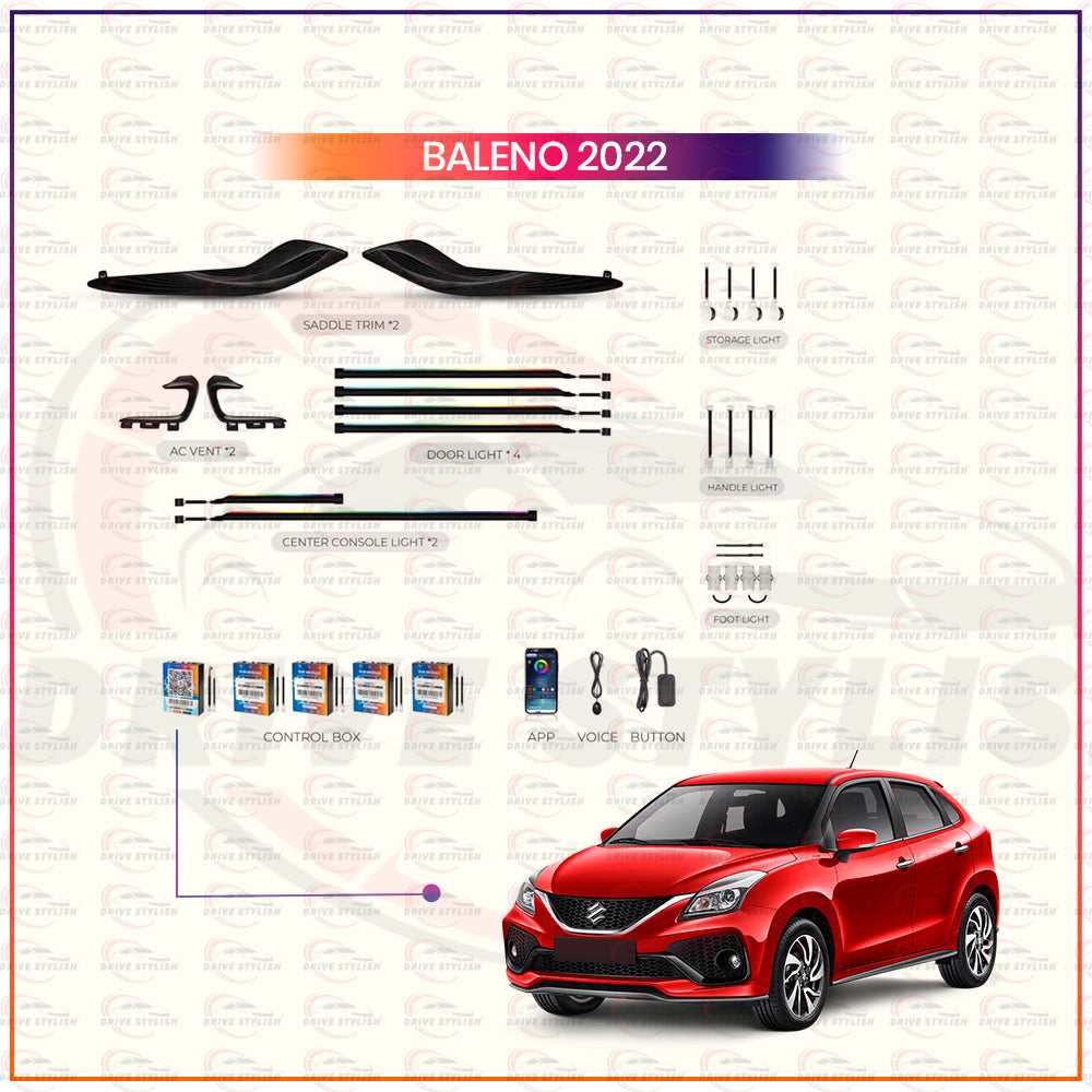 Ambient Light for Maruti Suzuki Baleno 2022