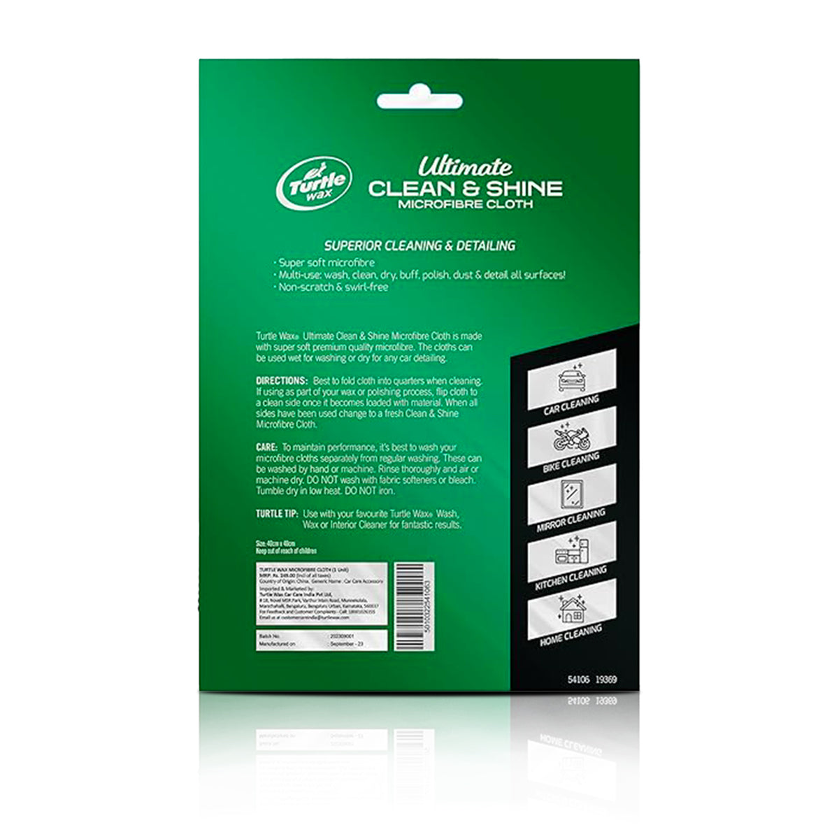 TurtleWax’s Soft Microfibre Cloth For Car