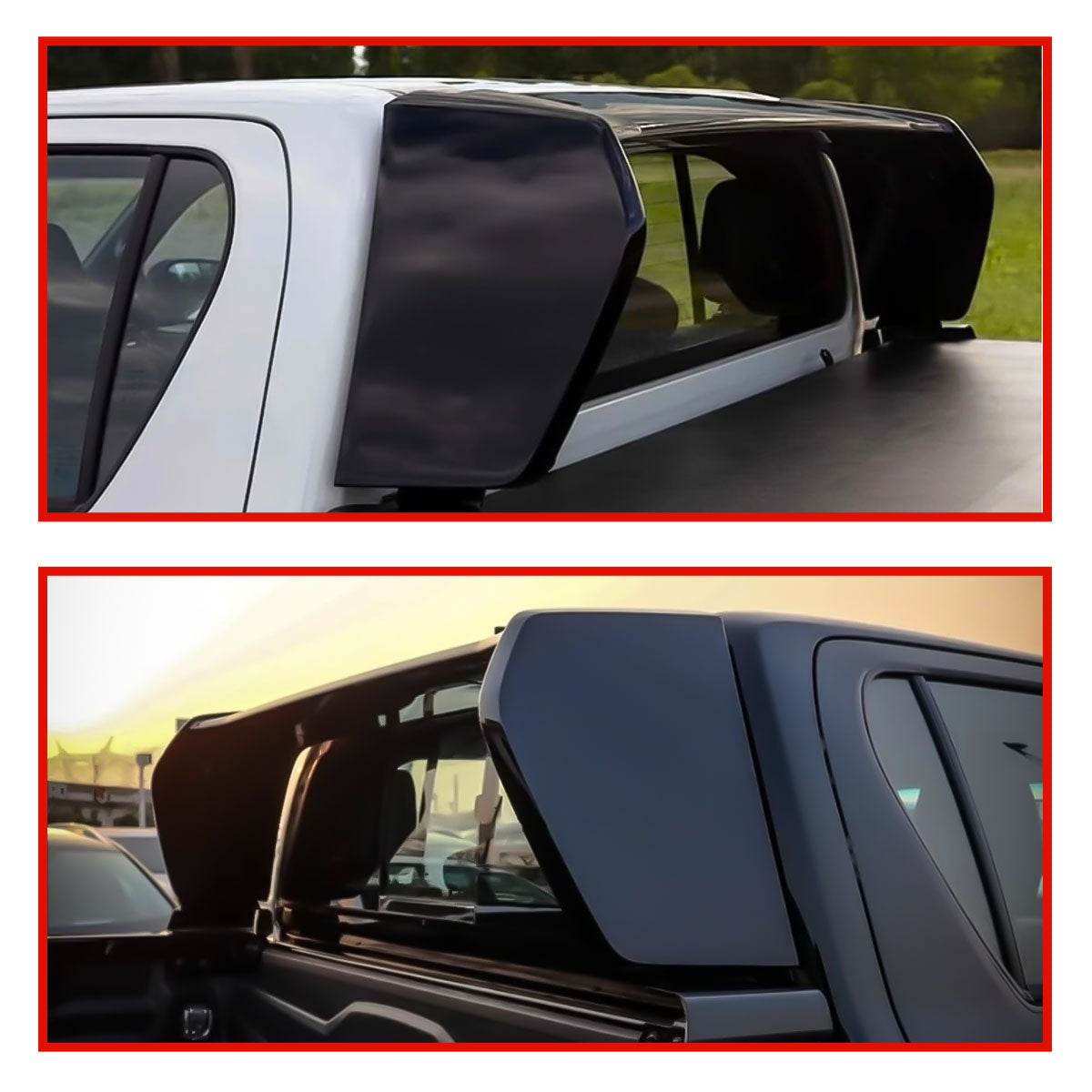 Hilux GR Rear Spoiler | ABS Plastic