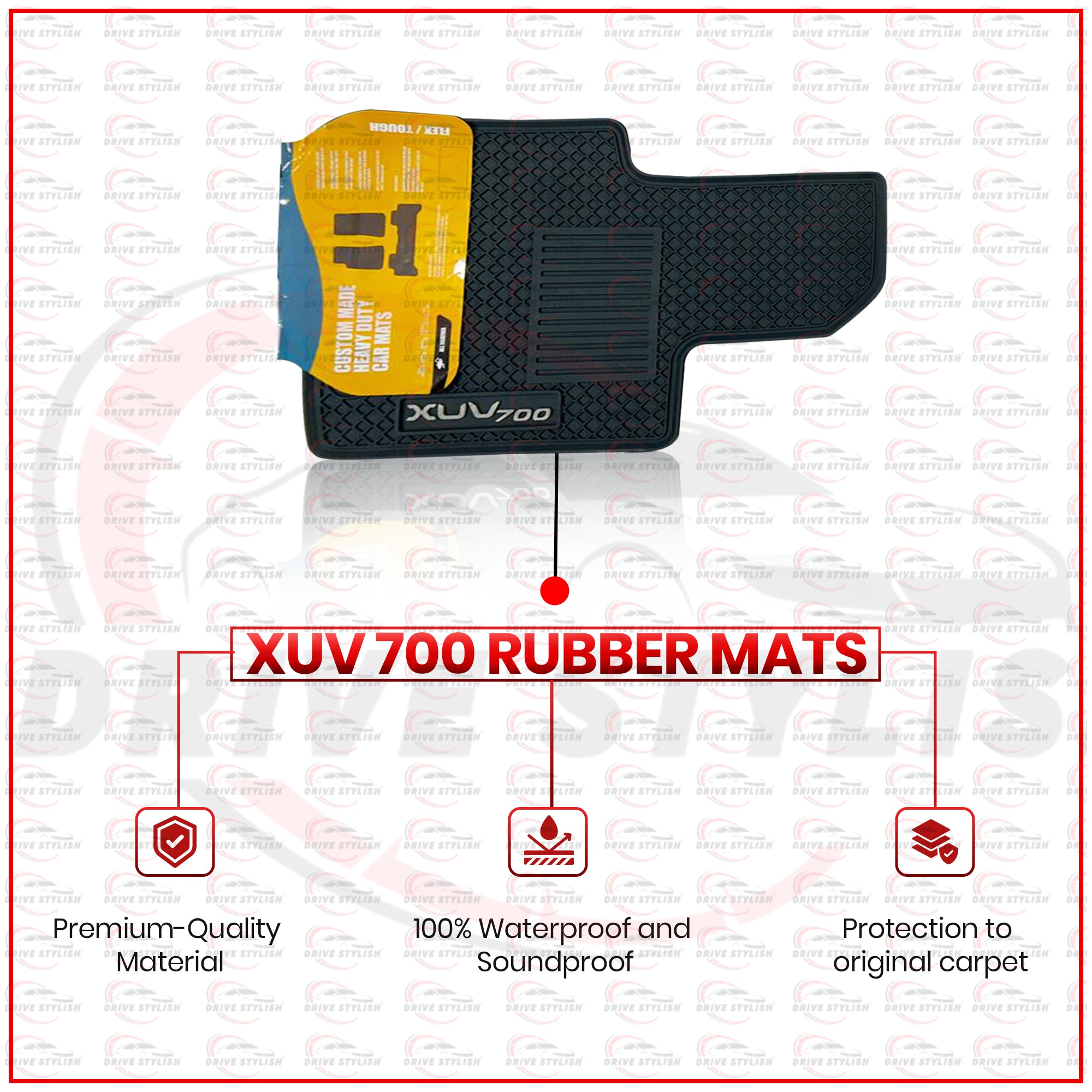 Mahindra XUV 700 Rubber Mats