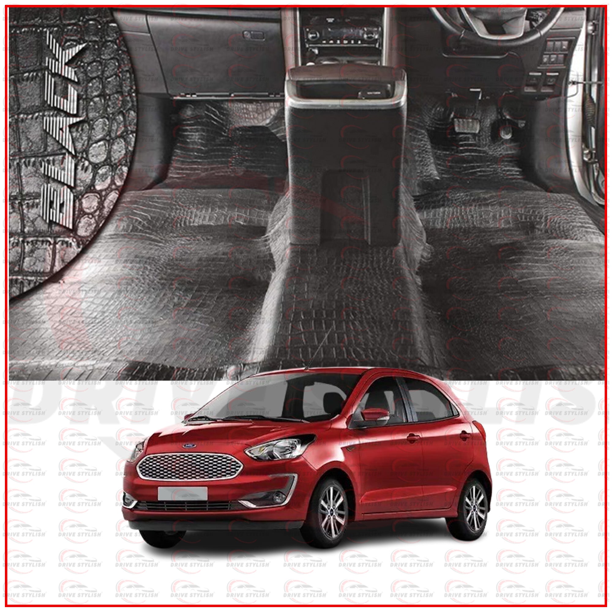 Car Flooring Lamination for Ford Figo