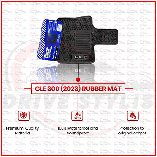 Mercedes-Benz GLE 300 2023 Waterproof Rubber Floor Mats