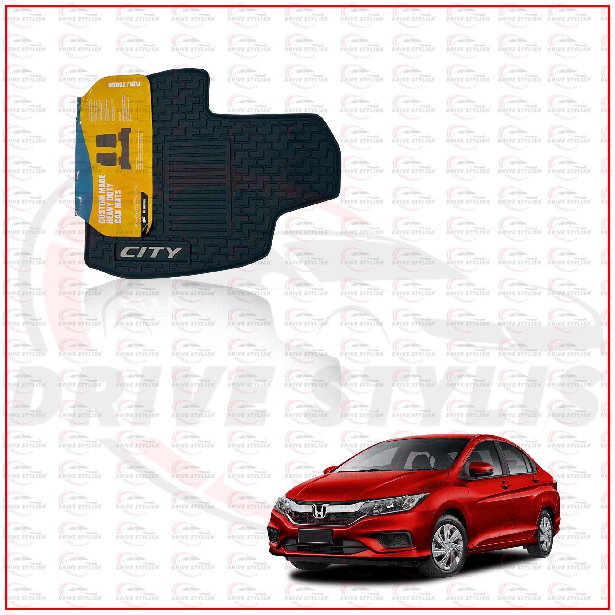 Honda City Soft-texture Rubber Mats
