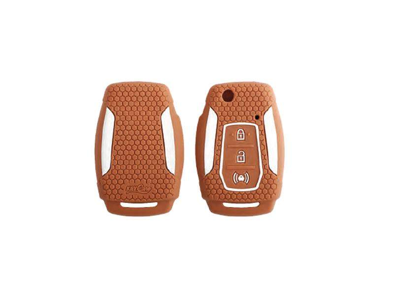 Silicone Car Key Cover for Mahindra KC-25