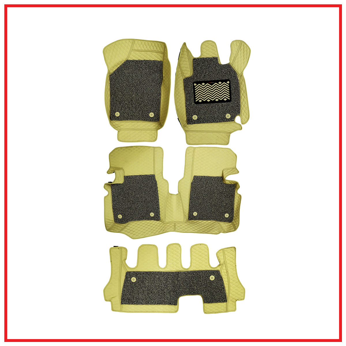 Land Rover Defender 7d Floor Premium Foot Mats