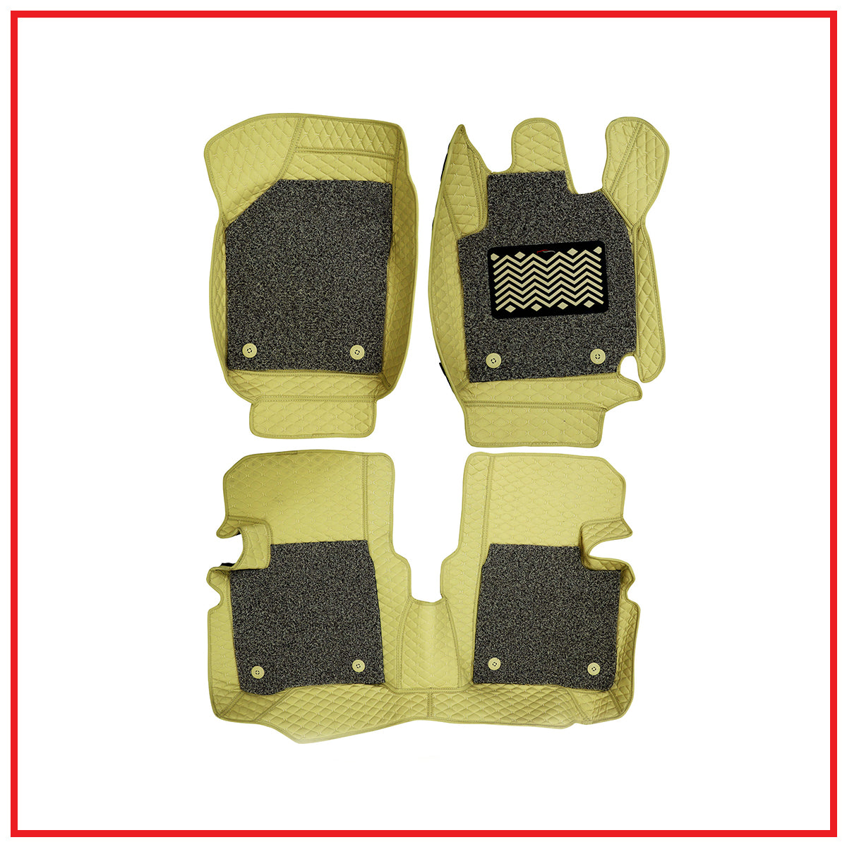 Land Rover Defender 7d Floor Premium Foot Mats