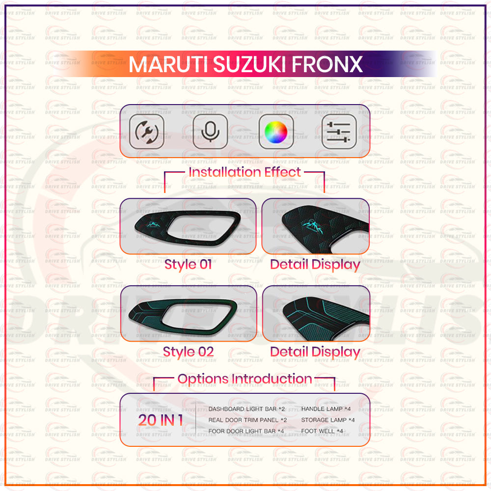 Ambient Light for Maruti Suzuki Fronx