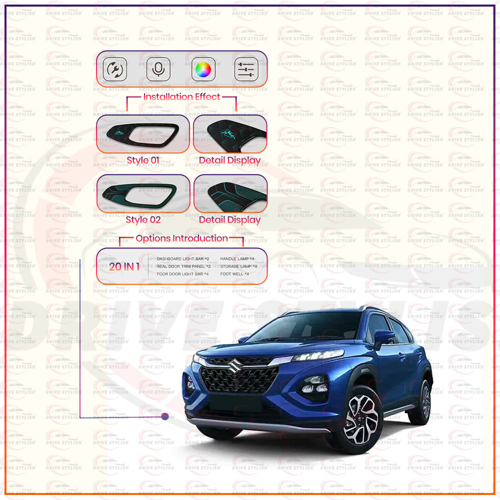 Ambient Light for Maruti Suzuki Fronx