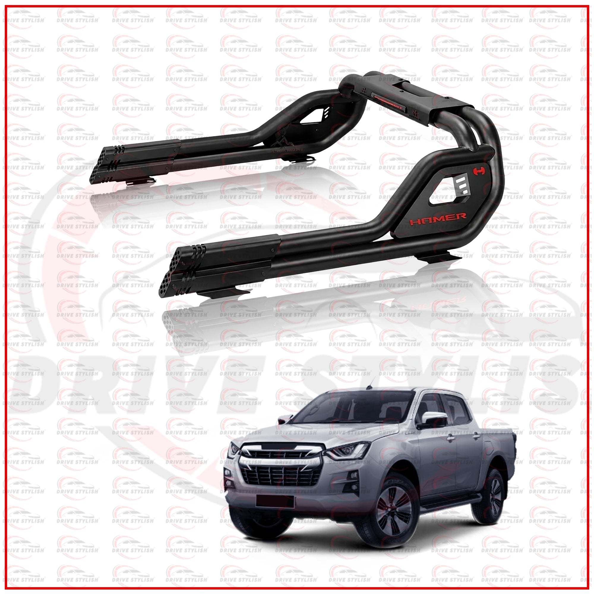 Isuzu D-Max Hamer Night Fury Roll Bar