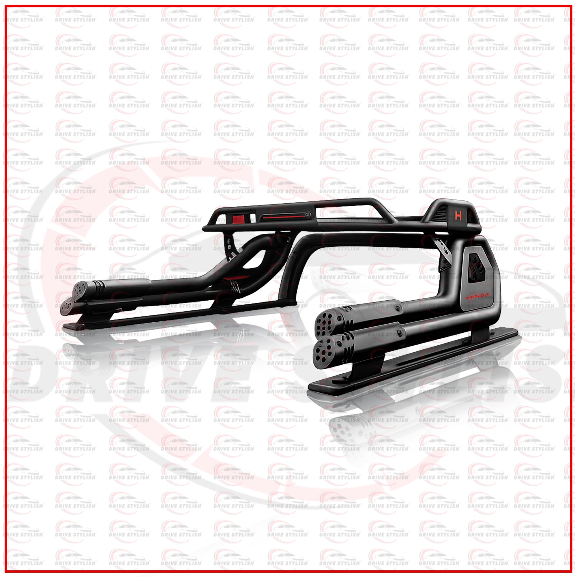 Isuzu D-Max Roll Bar with Lunar Carrier