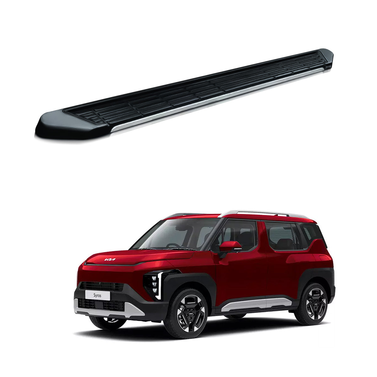 Kia Syros Side Step Running Boards Stylo Design