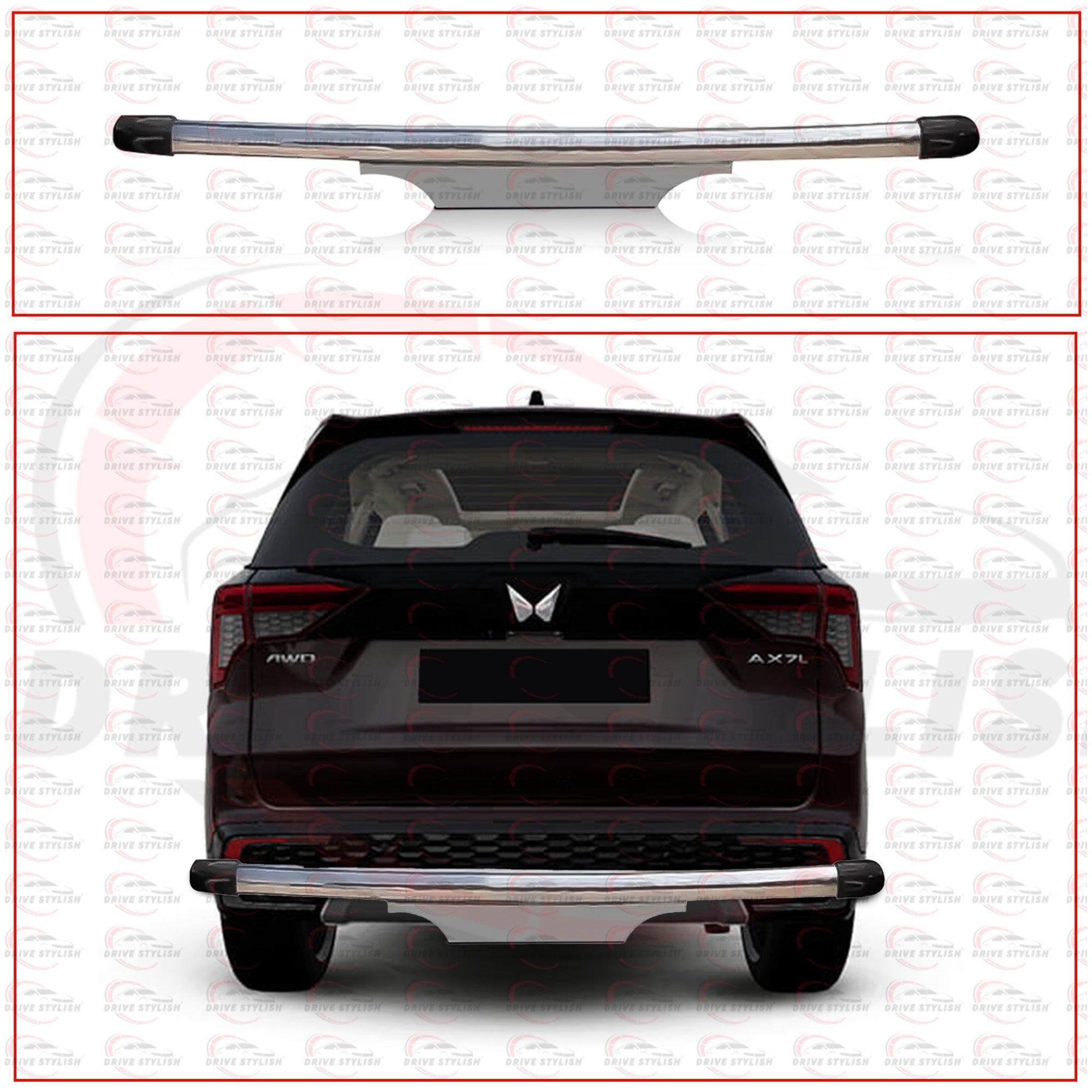 Rear Bumper Guard for Mahindra XUV 7XO
