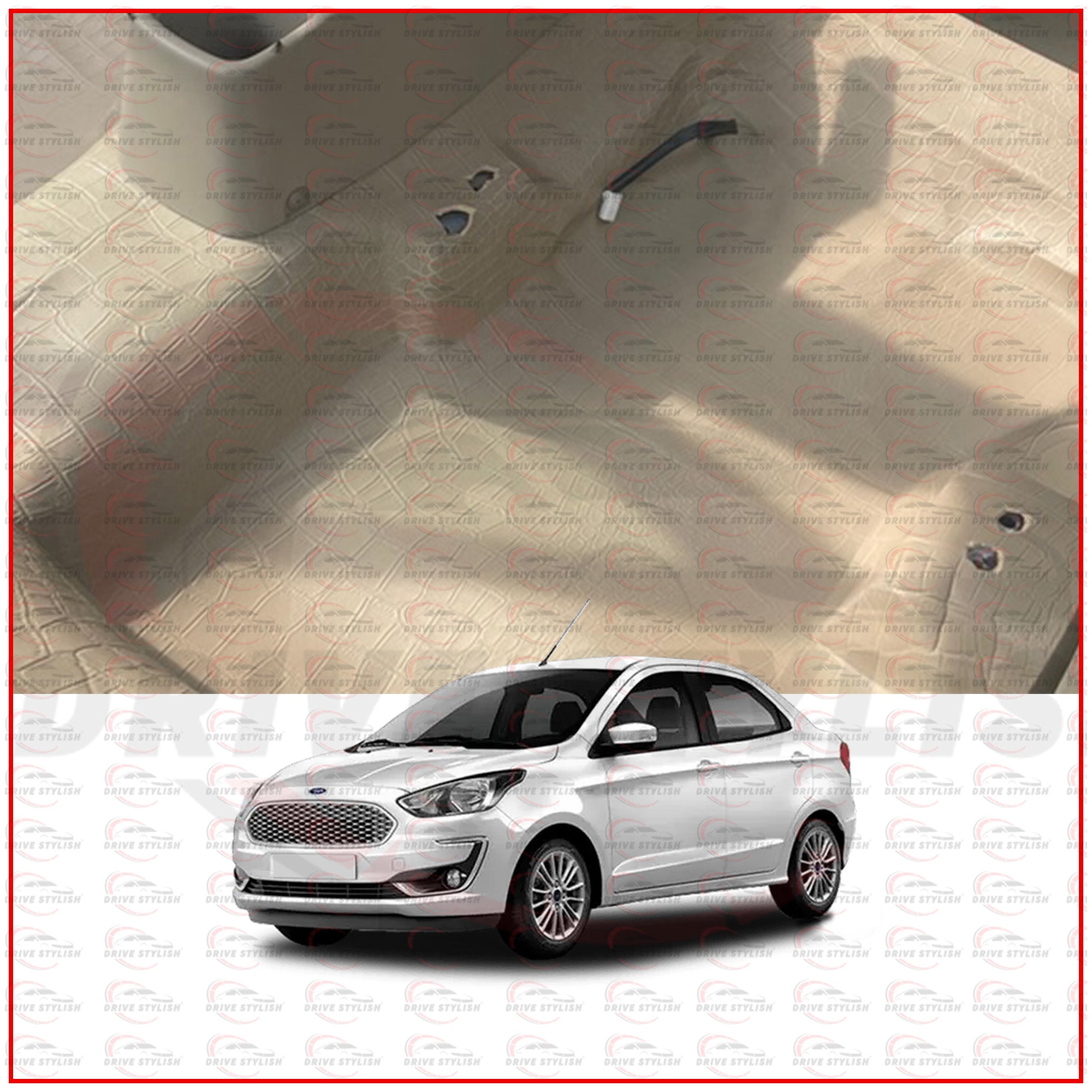 Car Flooring Lamination for Ford Aspire 2016