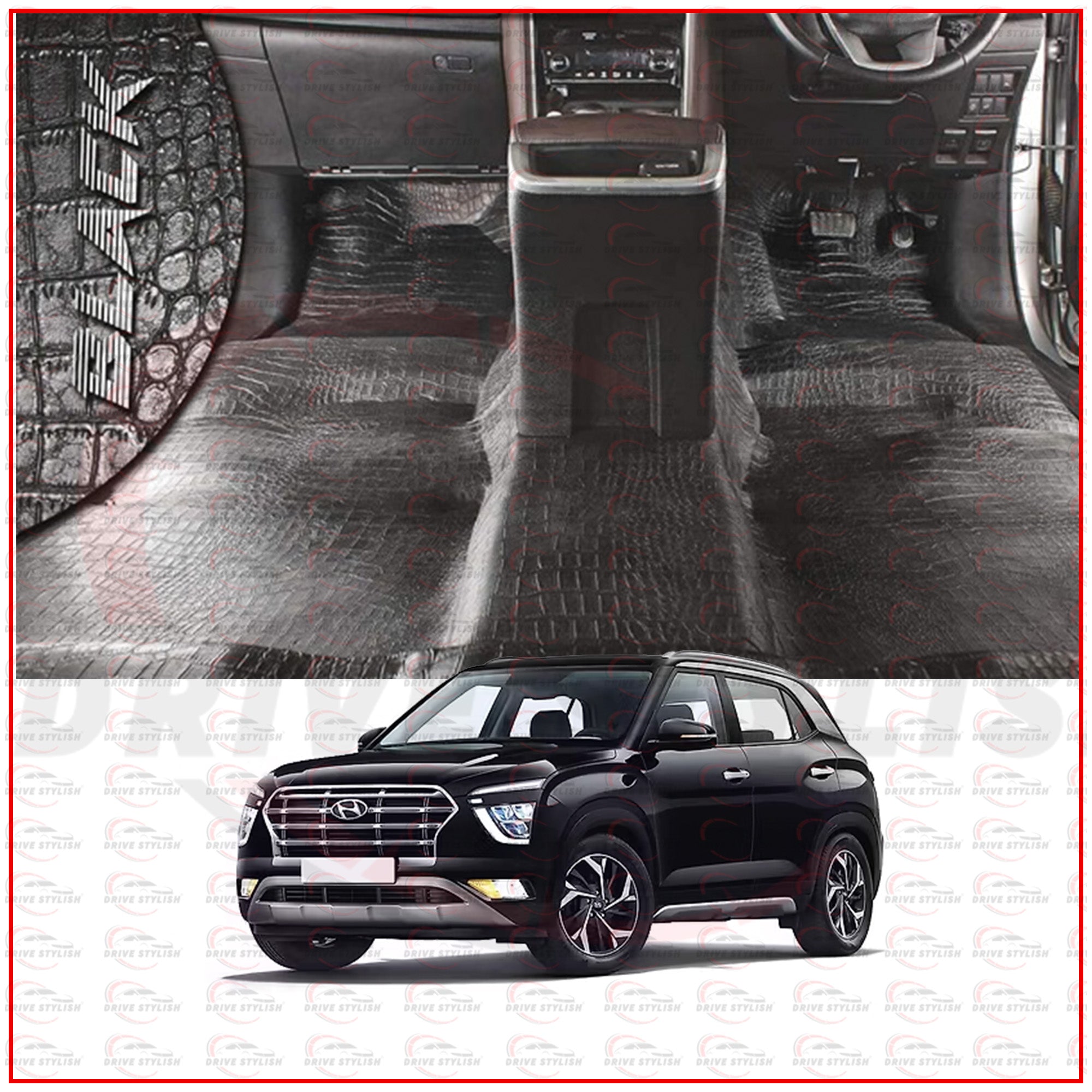 Car Flooring Lamination for Hyundai Creta