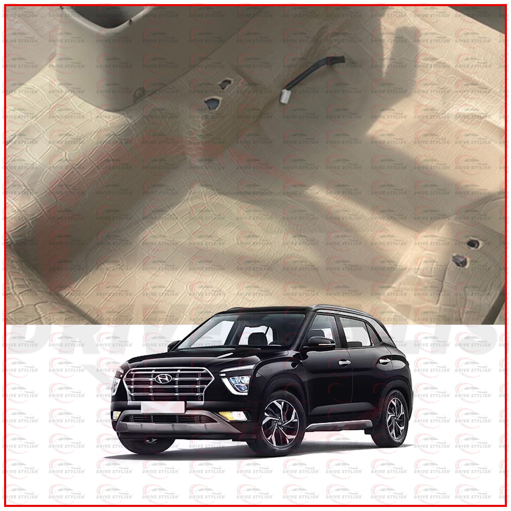 Car Flooring Lamination for Hyundai Creta