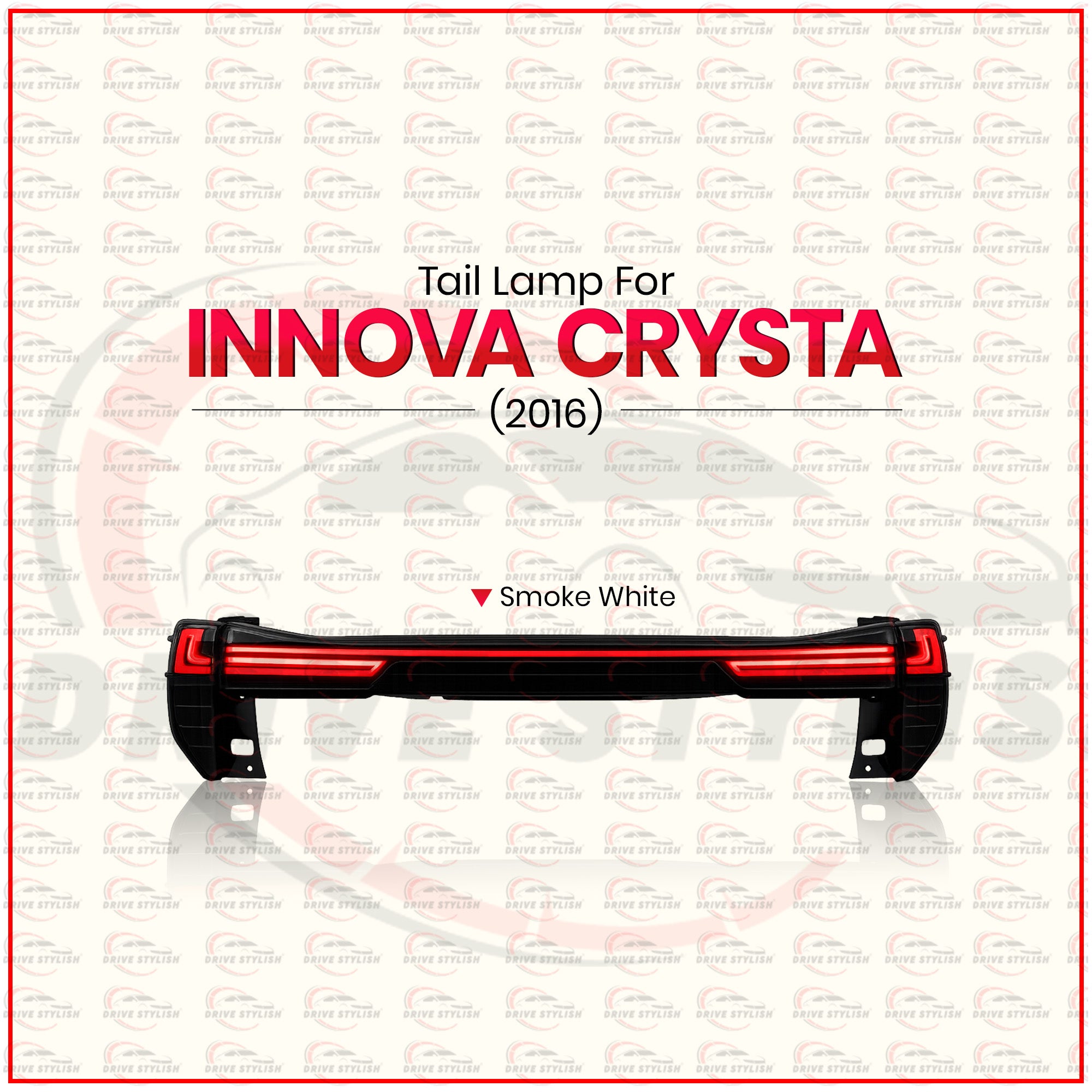 Lexus Style Tail Lamp for Innova Crysta 2016 Onwards