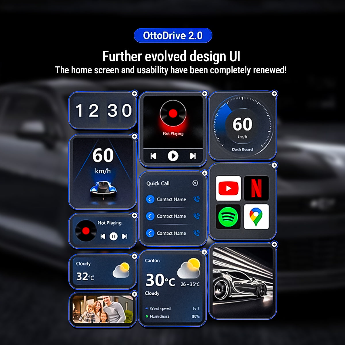 Ottocast P3 Remote Control Carplay Ai Box Android Car Adapter || Picasou 3