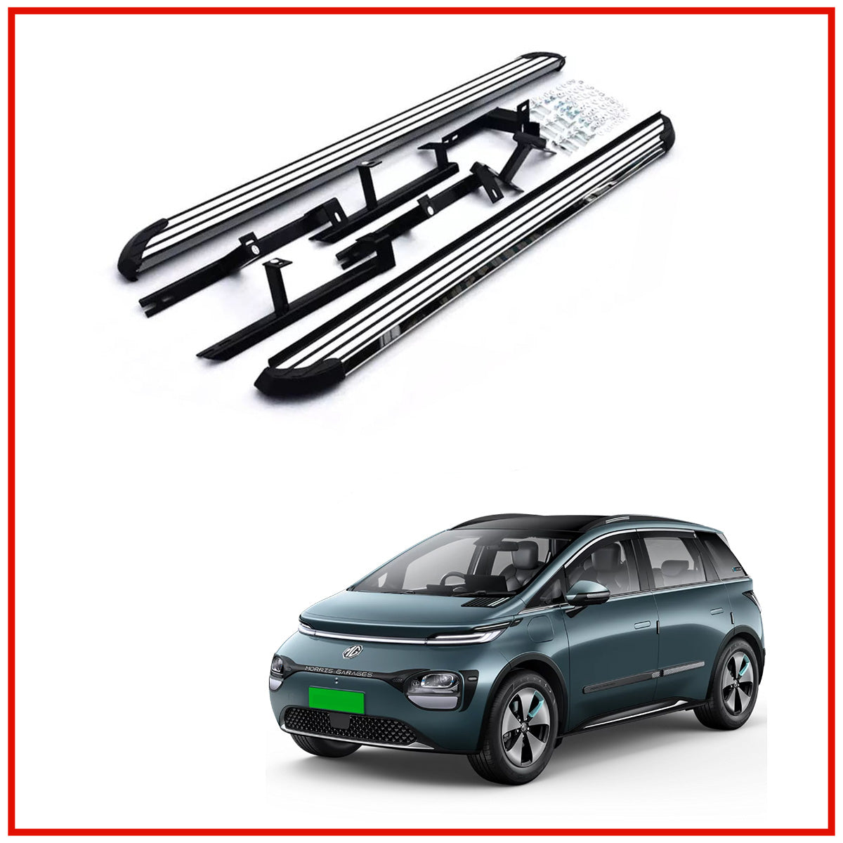 Side Foot Step Board Opal Design For MG Windsor EV