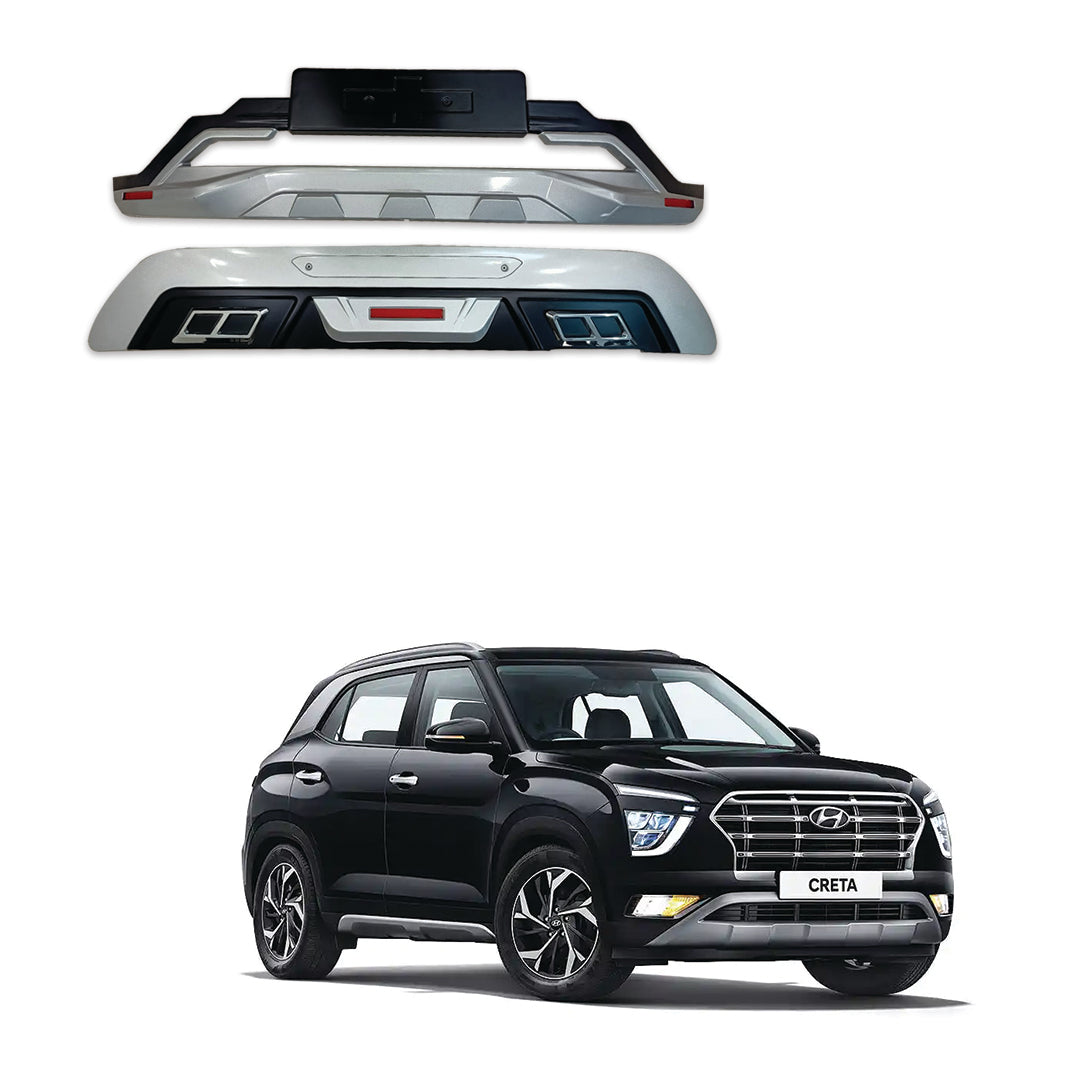 Hyundai Creta 2020 - Front and Rear Bumper Diffuser