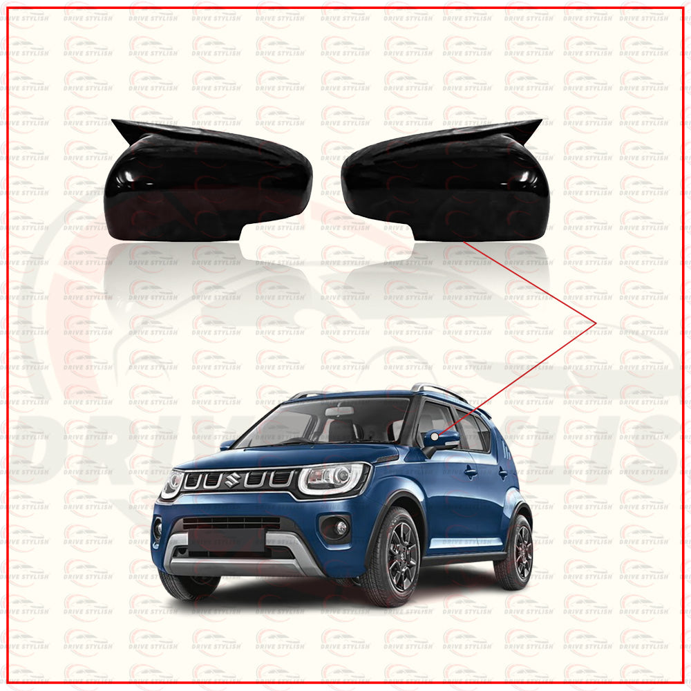 Batman Side Mirror Cover for Maruti Suzuki Ignis 2016 Onwards