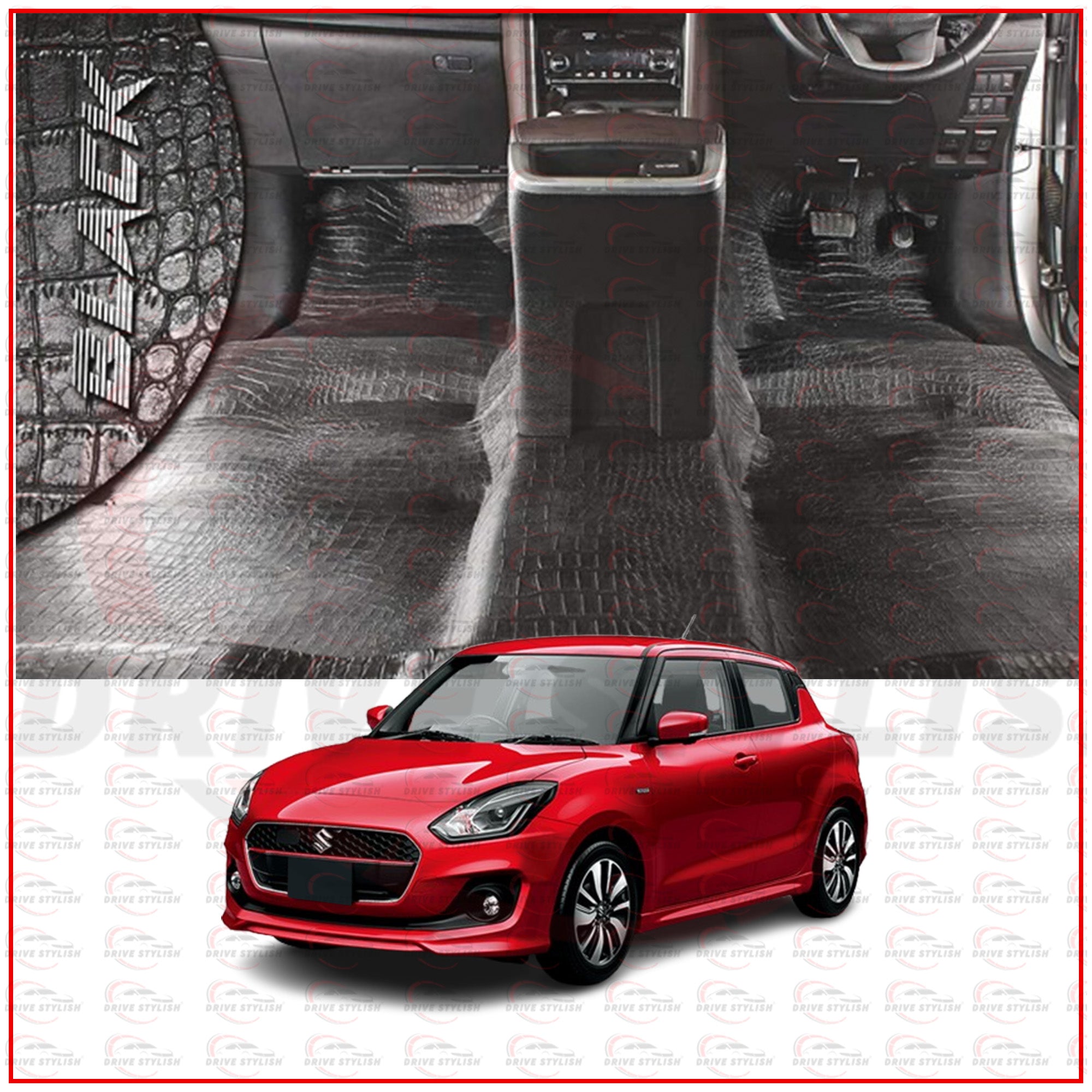 Car Flooring Lamination for Maruti Suzuki Swift 2018