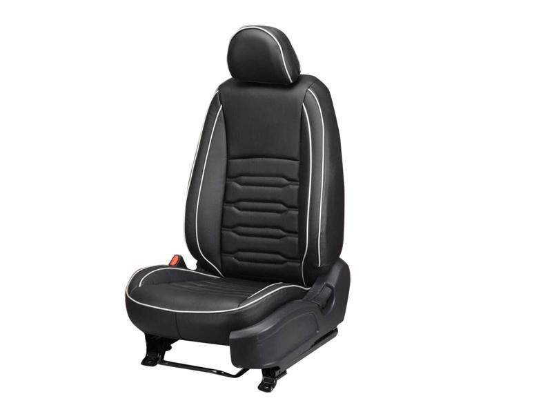 Ford Endeavour Art Leather Seat Cover - Threading Design | DriveStylish