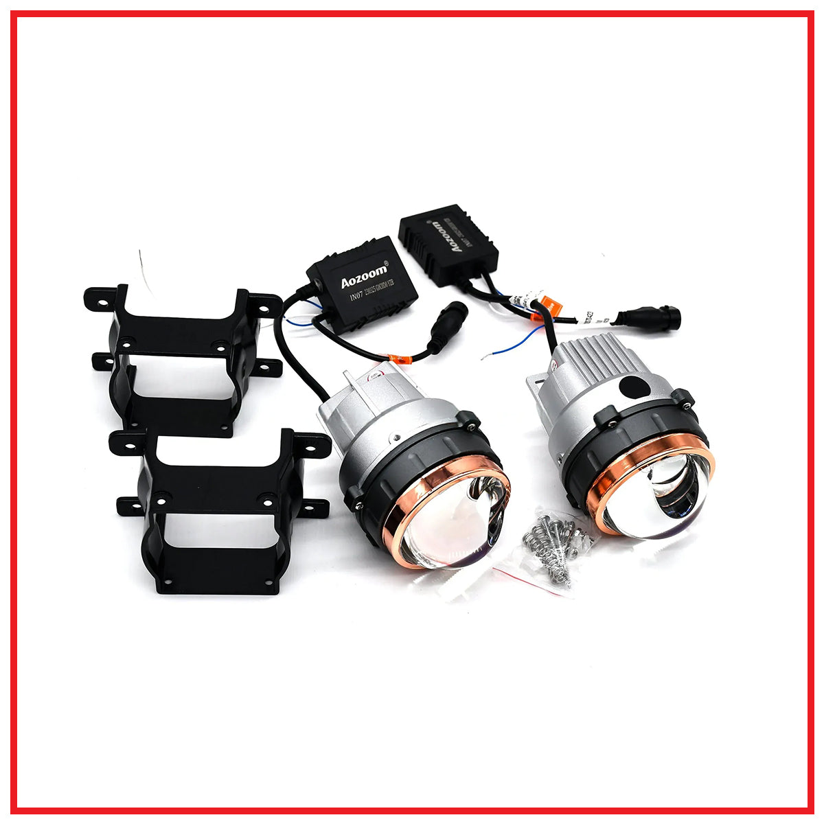 Aozoom FLP 2090 Direct LED Fog Lamp | Fog Lens LED Projector | 102W, 5700K