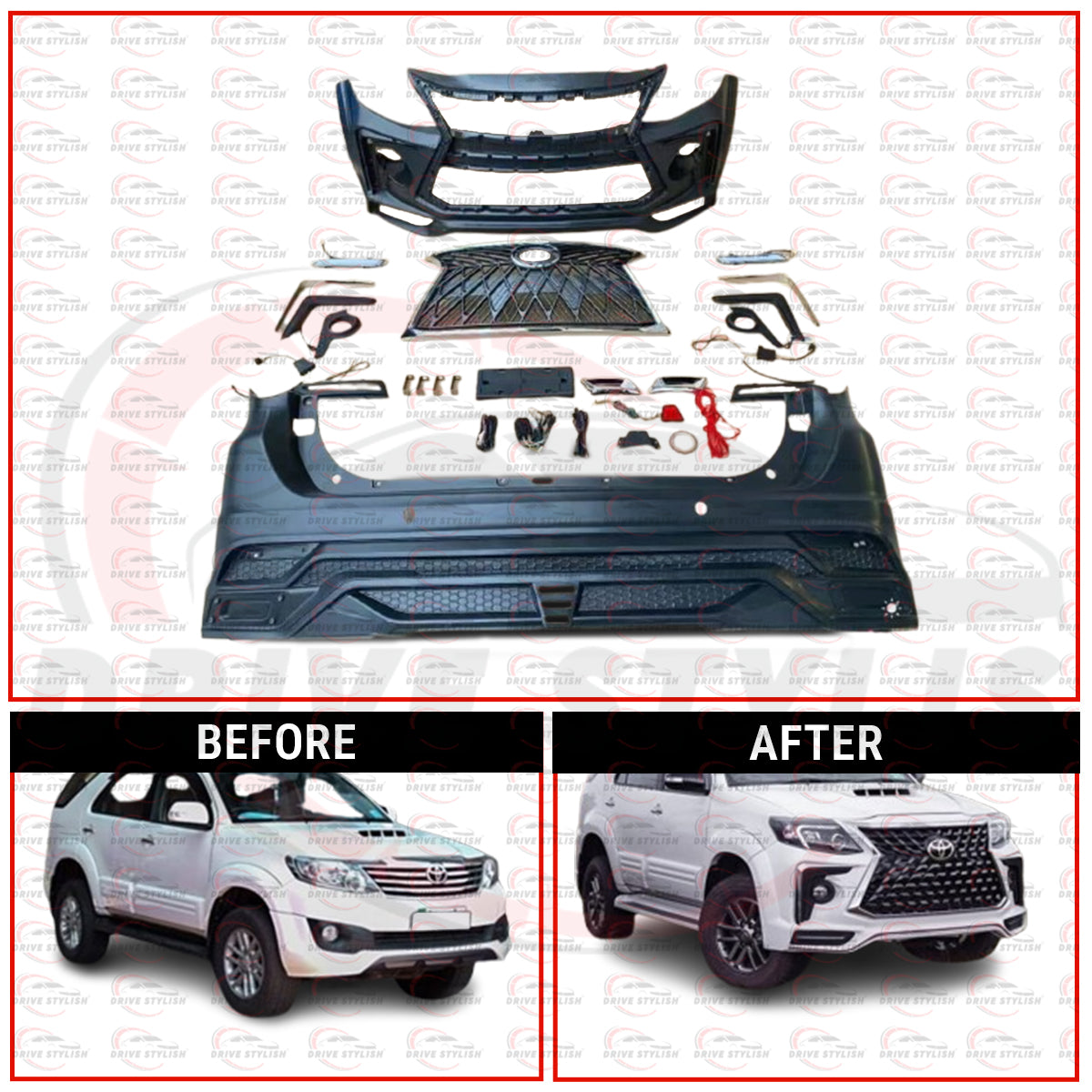 Fortuner 2012-15 Lexus Kit