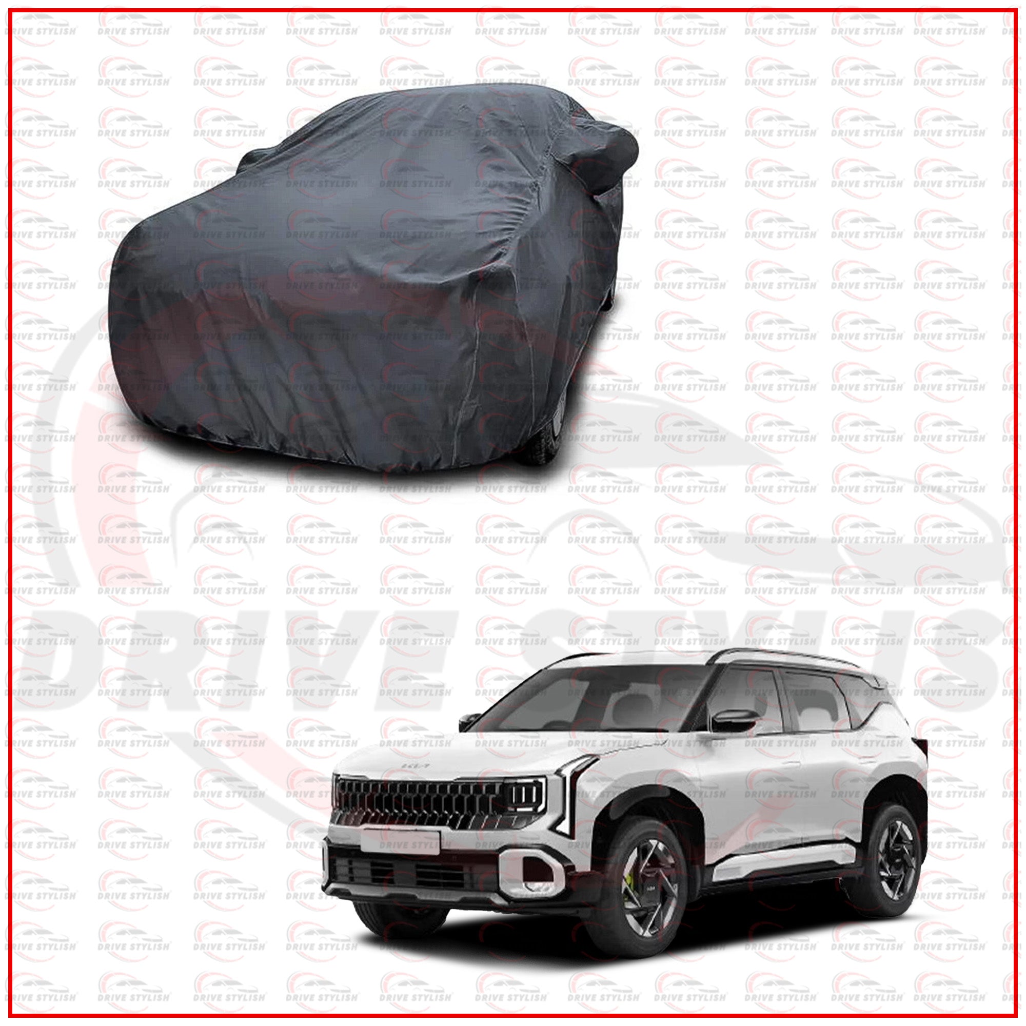 American Grey Body Cover for Kia Seltos 2026
